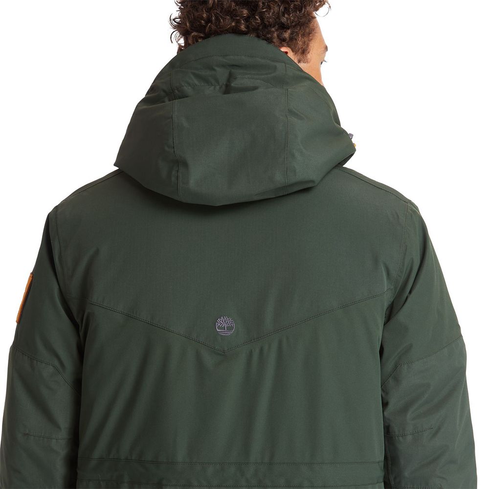 Chaquetas Timberland Hombre Outdoor Heritage Ecoriginal Parka Y Dryvent™ Technology Verde Oscuro - C